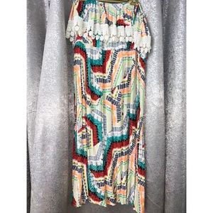 Plus size lace dress